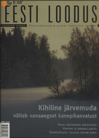 Eesti Loodus ; 1 2003-01