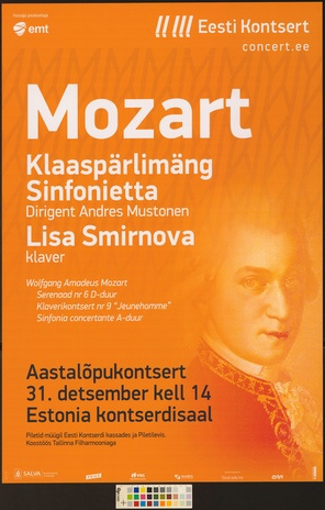 Mozart : Klaaspärlimäng Sinfonietta, Lisa Smirnova 