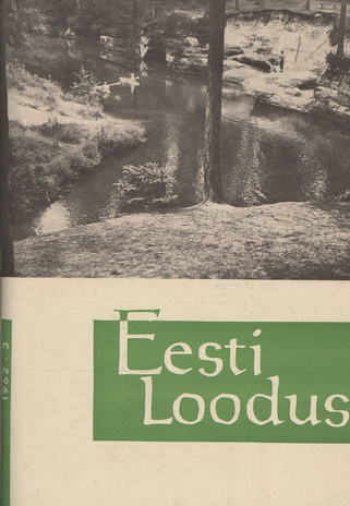 Eesti Loodus ; 3 1962-05/06