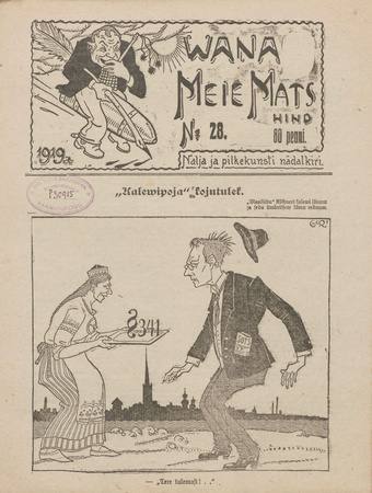 Vana Meie Mats : nalja- ja pilkekunsti nädalkiri ; 28 1919
