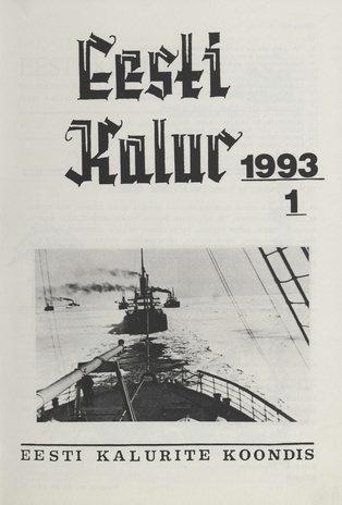 Eesti Kalur ; 1 1993 talv