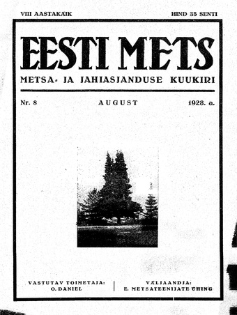 Eesti Mets ; 8 1928