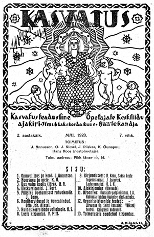 Kasvatus ; 7 1920-05