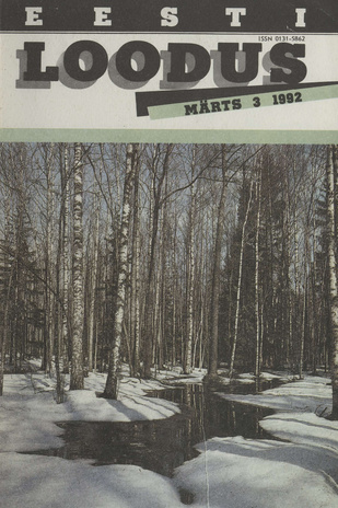 Eesti Loodus ; 3 1992-03