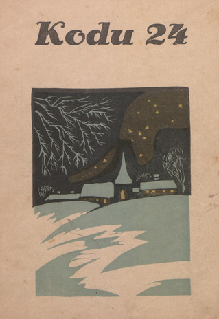 Kodu : perekondlik kirjanduse, teaduse ja kunsti ajakiri ; 24 1932-12
