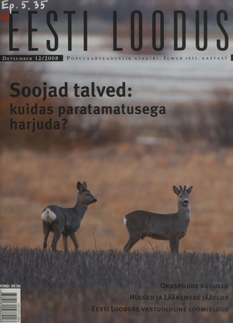 Eesti Loodus ; 12 2008-12