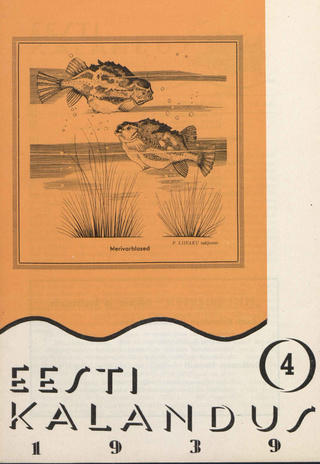Eesti Kalandus : kalanduslik kuukiri ; 4 1939-04