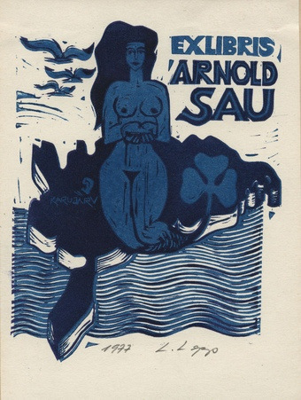 Ex libris Arnold Sau 