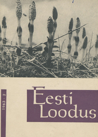 Eesti Loodus ; 2 1963-03/04