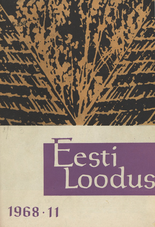 Eesti Loodus ; 11 1968-11