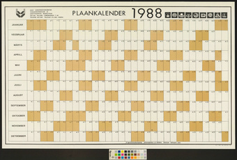 Plaankalender 1988
