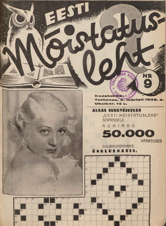 Eesti Mõistatusleht ; 9 1935-03-05