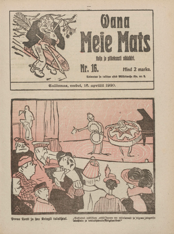 Vana Meie Mats : nalja- ja pilkekunsti nädalkiri ; 16 1920-04-16