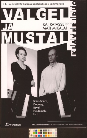 Valgel ja mustal : klaveriduo Kai Ratassepp, Mati Mikalai 