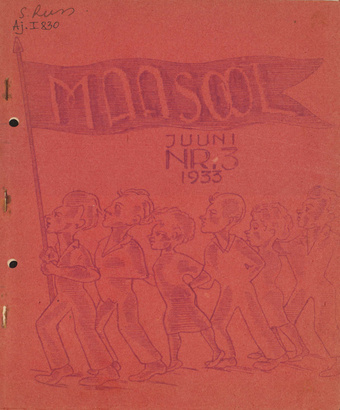 Maasool : Maanoorte Liidu Tallinna osakonna ajakiri ; 3 1933