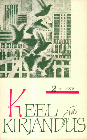 Keel ja Kirjandus ; 2 1976-02