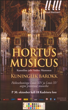 Hortus Musicus : kuninglik barokk 