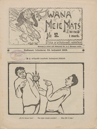 Vana Meie Mats : nalja- ja pilkekunsti nädalkiri ; 52 1919-12-24