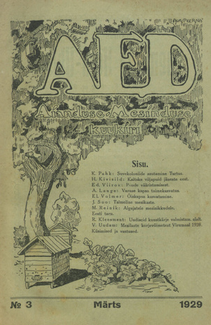 Aed : aianduse ajakiri ; 3 1929-03