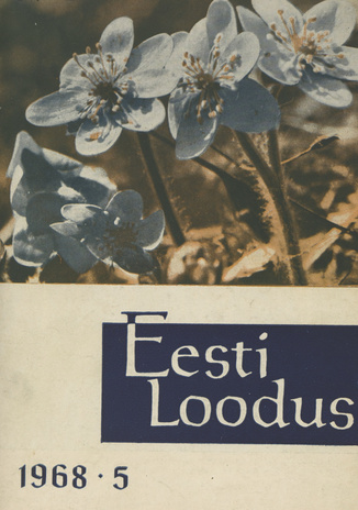 Eesti Loodus ; 5 1968-05