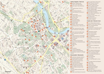 Tartu linnakaart = Tartu city map 