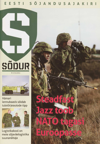 Sõdur : Eesti sõjandusajakiri ; 5(74) 2013-11-24