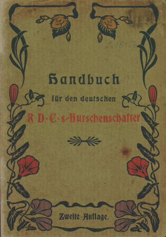 Handbuch für den deutschen R. D. C.-s Burschenschafter