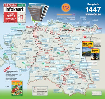 Infokaart : reisi Eestis rongiga [2008]