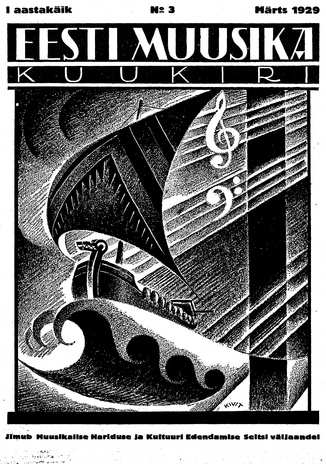 Eesti Muusika kuukiri ; 3 1929-03
