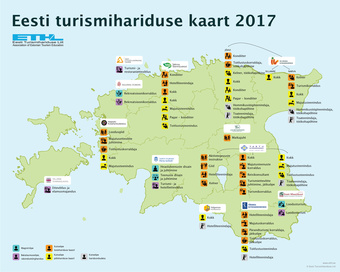 Eesti turismihariduse kaart 2017