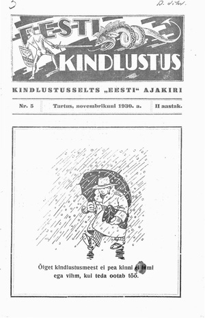 Eesti Kindlustus ; 5 1930-11