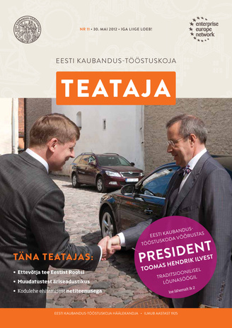 Eesti Kaubandus-Tööstuskoja Teataja ; 11 2012-05-30