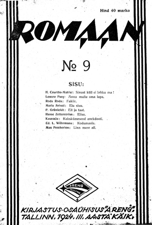 Romaan ; 9 1924