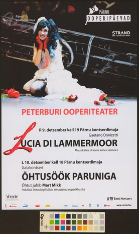 Lucia di Lammermoor, Õhtusöök paruniga : Peterburi Ooperiteater 