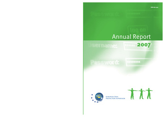 Annual report ; 2007