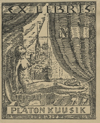 Ex libris Platon Kuusik 