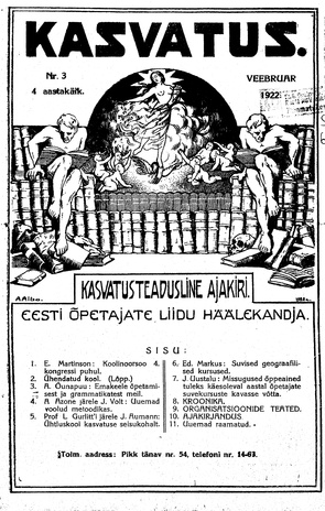 Kasvatus ; 3 1922-02