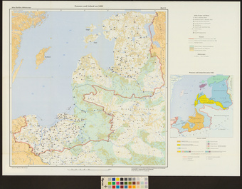 Atlas östliches Mitteleuropa. 12, Preussen und Livland um 1400