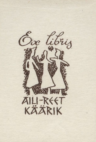 Ex libris Aili-Reet Käärik 