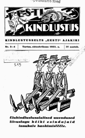 Eesti Kindlustus ; 3-4 1932-10
