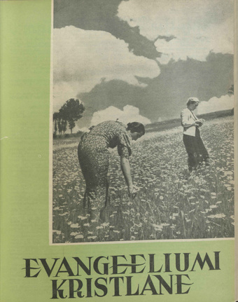 Evangeeliumi Kristlane : Tallinna Immaanueli Evangeeliumi Kristlaste vabausuühingu häälekandja ; 6 1939-05-20