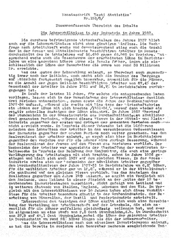 Monatschrift "Eesti Statistika" : Zusammenfassende Übersicht des Inhalts ; 1938-05