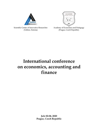 International conference on economics, accounting and finance : Jule 02-04, 2020, Prague, Czech Republic : [book of abstracts] 