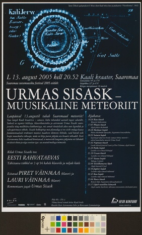 Urmas Sisask : muusikaline meteoriit 