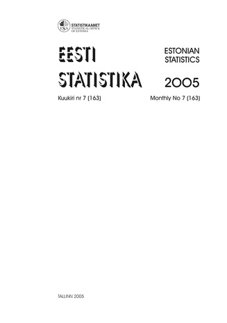 Eesti Statistika ; 7