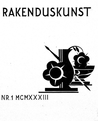 Rakenduskunst ; 1 1933