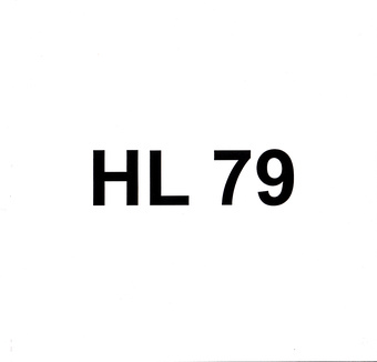 HL 79 : Eesti Muusikafondi heliarhiiv