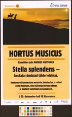 Hortus Musicus : stella splendens 