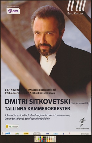 Dmitri Sitkovetski, Tallinna Kammerorkester