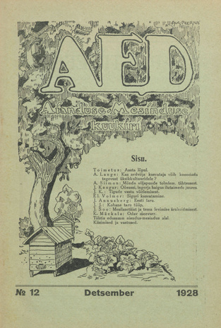 Aed : aianduse ajakiri ; 12 1928-12